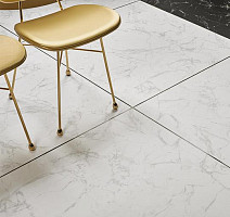 Forbo Allura Flex Material 63451FL1-63451FL5 white marble (100x100 cm) фото 3 | FLOORDEALER